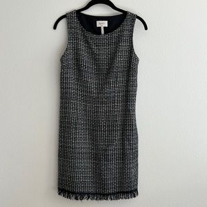 Tweed shift dress